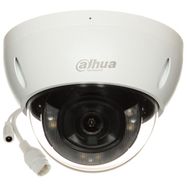 Dahua dome IPC-HDBW2449E-S-IL-0280B (white, 4 MP, 95°, IR + LED 30m, Smart Dual Light, IP67, IK10)