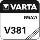 Watch SR55 (V381) Battery, 10 pcs. in box - silver oxide-zinc button cell, 1.55 V
