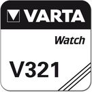 Watch SR616 (V321) Battery, 10 pcs. in box - silver oxide-zinc button cell, 1.55 V