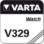Watch SR731 (V329) Battery, 10 pcs. in box - silver oxide-zinc button cell, 1.55 V