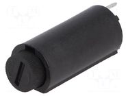 Fuse holder; THT; 5x20mm; -30÷85°C; 10A; thermoplastic; UL94V-0 Stelvio Kontek