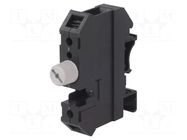 Fuse holder; 5x20mm; for DIN rail mounting; 10A; 800VAC; Poles: 1 DEGSON ELECTRONICS