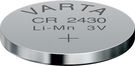 Professional Electronics CR2430 (6430) Battery, 1 pc. blister - lithium button cell, 3 V