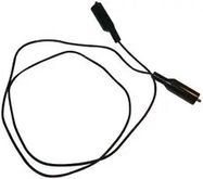 TEST LEAD, BLACK, 304.8MM, 300V, 10A