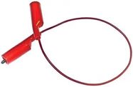 TEST LEAD, RED, 304.8MM, 300V, 10A