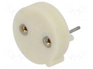 Fuse holder with cover; -40÷80°C; 6.3A; 250VAC SIBA