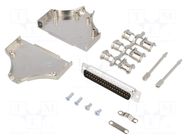 Connector: D-Sub; PIN: 37; plug; male; straight; soldering; black ENCITECH