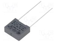 Capacitor: polypropylene; X2; R46 310V; 47nF; 13x5x11mm; THT; ±10% KEMET