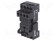 Socket; PIN: 14; 6A; 250VAC; for DIN rail mounting; -40÷70°C RELPOL