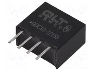 Converter: DC/DC; 1W; Uin: 10.8÷13.2VDC; Uout: 15VDC; SIL4; 100kHz QLT POWER