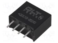 Converter: DC/DC; 1W; Uin: 4.5÷5.5V; Uout: 24VDC; SIL4; 7x11.7x10mm QLT POWER