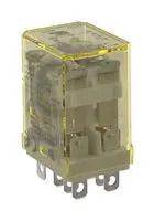 POWER RELAY, DPDT, 12VDC, 10A, SOCKET