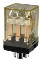 POWER RELAY, 3PDT, 24VDC, 10A, SOCKET