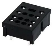 RELAY SOCKET, 10A, 300V, 8PIN, TH