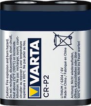 Professional Lithium CR P2 (6204) Battery, 1 pc. in blister - Photo lithium battery, 6 V
