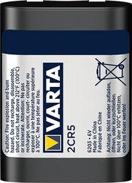 Professional Lithium 2 CR 5 (6203) Battery, 1 pc. in blister - Photo lithium battery, 6 V