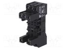 Socket; PIN: 11; 12A; 250VAC; for DIN rail mounting; Series: PT SCHRACK
