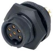 CIRCULAR CONNECTOR RECEPTACLE 5 POSITION PANEL