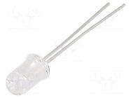 IR transmitter; 5mm; 890nm; transparent; 50mW; 44°; 1.4÷1.6VDC; THT VISHAY