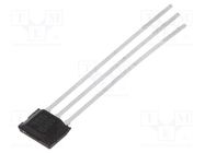 Sensor: Hall; unipolar; P-SSO-3-2; 5÷18mT; Usup: 3.8÷24VDC; THT INFINEON TECHNOLOGIES