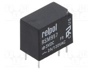 Relay: electromagnetic; SPDT; Ucoil: 3VDC; 2A; 2A/120VAC; 2A/24VDC RELPOL