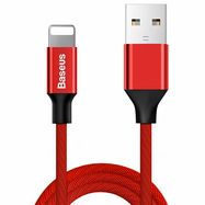Baseus Yiven USB / Lightning Cable with Material Braid 1,8M red (CALYW-A09), Baseus