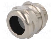 Cable gland; with long thread; M32; 1.5; IP68; brass; 10bar HUMMEL