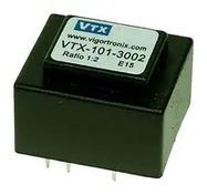 AUDIO TRANSFORMER, 600 OHM, 60HZ-20KHZ