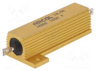 Resistor: wire-wound; screw; 100kΩ; 50W; ±1%; 1.25kV; 100ppm/°C ARCOL