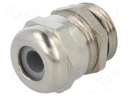 Cable gland; PG11; IP68; brass HUMMEL
