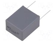 Capacitor: polyester; 10uF; Uoper: 400VDC; 200VAC; 27.5mm; ±10% KEMET