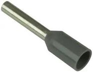 TERMINAL, WIRE FERRULE, 16AWG, BLK