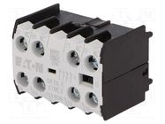 Auxiliary contacts; Series: DILEM,DILER; Leads: screw terminals EATON ELECTRIC