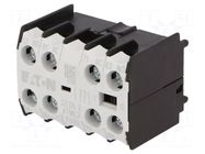 Auxiliary contacts; Leads: screw terminals; front; DILEM,DILER EATON ELECTRIC