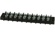 TERMINAL BLOCK, BARRIER, 10POS, 14AWG