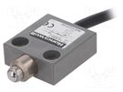 Limit switch; pin plunger Ø8mm; SPDT; 5A; max.240VAC; max.28VDC HONEYWELL