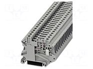Splice terminal: rail; 20A; 500V; screw terminal; grey; polyamide PHOENIX CONTACT