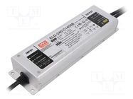 Power supply: switched-mode; LED; 240W; 86÷171VDC; 1400mA; IP67 MEAN WELL