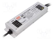 Power supply: switched-mode; LED; 240W; 114÷228VDC; 1050mA; IP67 MEAN WELL