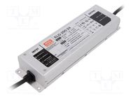 Power supply: switched-mode; LED; 201.6W; 24VDC; 8.4A; 100÷305VAC MEAN WELL