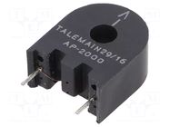 Transformer: current; AP; Iin: 15A; 20Ω; Trans: 2000: 1; Core: solid TALEMA