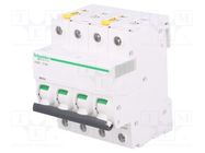 Circuit breaker; 400VAC; Inom: 50A; Poles: 4; Charact: C; 6kA; IP20 SCHNEIDER ELECTRIC