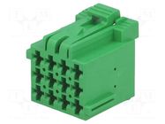 Connector: wire-wire; plug; female; JPT; PIN: 12; for cable; 5mm TE Connectivity