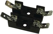 FUSE BLOCK, 6.3 X 32MM, BOLT IN MOUNT