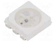LED; yellow; blinking; 150÷330mcd; 120°; 3÷5VDC; 20mA; 5x5x1.5mm OPTOSUPPLY