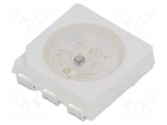 LED; blue; blinking; 220÷500mcd; 120°; 3÷5VDC; 20mA; 5x5x1.5mm OPTOSUPPLY
