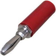 BANANA PLUG, 15A, SOLDER, RED