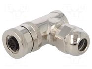 Connector: M12; plug; PIN: 5; female; 60V; angled 90°; IP67; 4A; 6÷8mm TE Connectivity