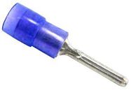 TERMINAL, PIN, CRIMP, BLUE, 16-14AWG