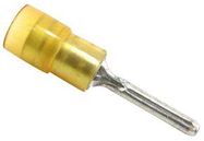 TERMINAL, PIN, CRIMP, YELLOW, 12-10AWG